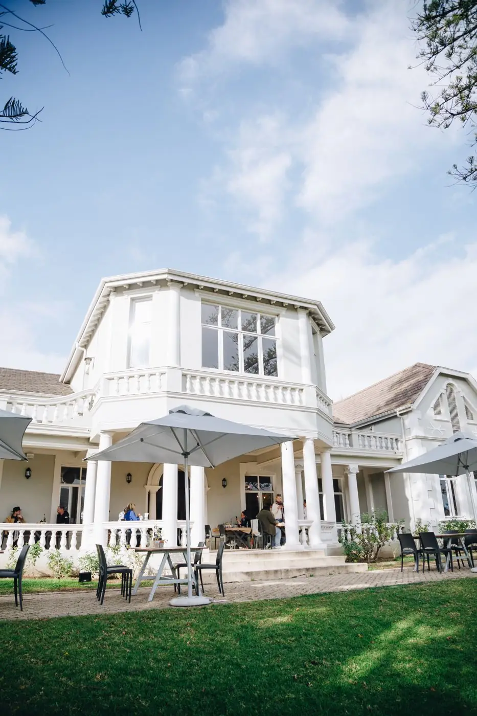 The historic Manor House, home of Clay Café